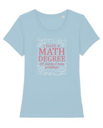 MATH DEGREE Sky Blue