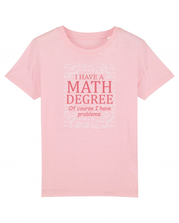 MATH DEGREE Cotton Pink