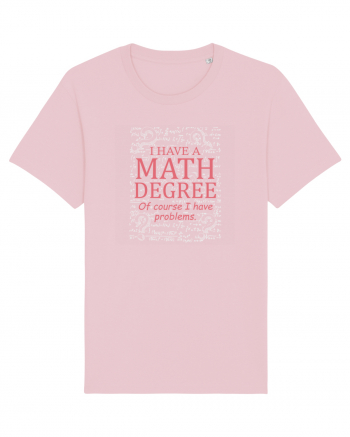 MATH DEGREE Cotton Pink