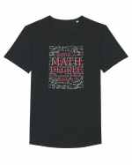 MATH DEGREE Tricou mânecă scurtă guler larg Bărbat Skater