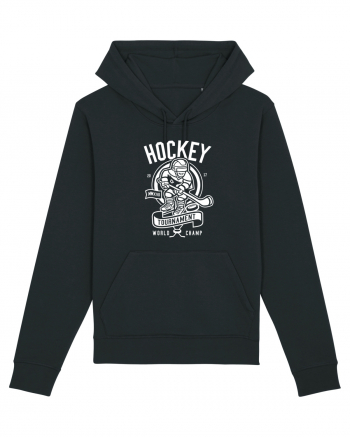 Hockey Champ White Black