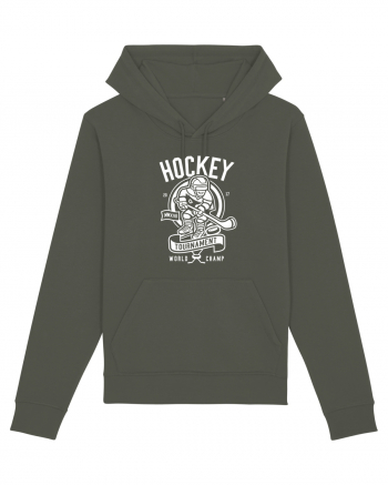 Hockey Champ White Khaki