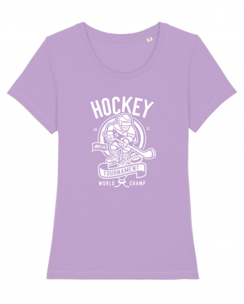 Hockey Champ White Lavender Dawn