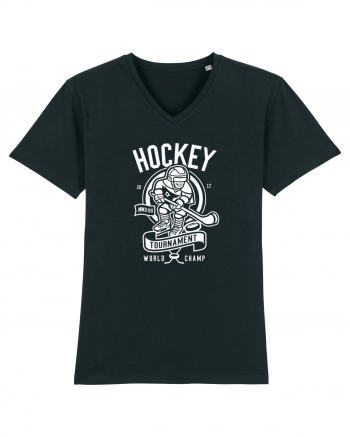 Hockey Champ White Black