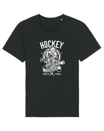 Hockey Champ White Black