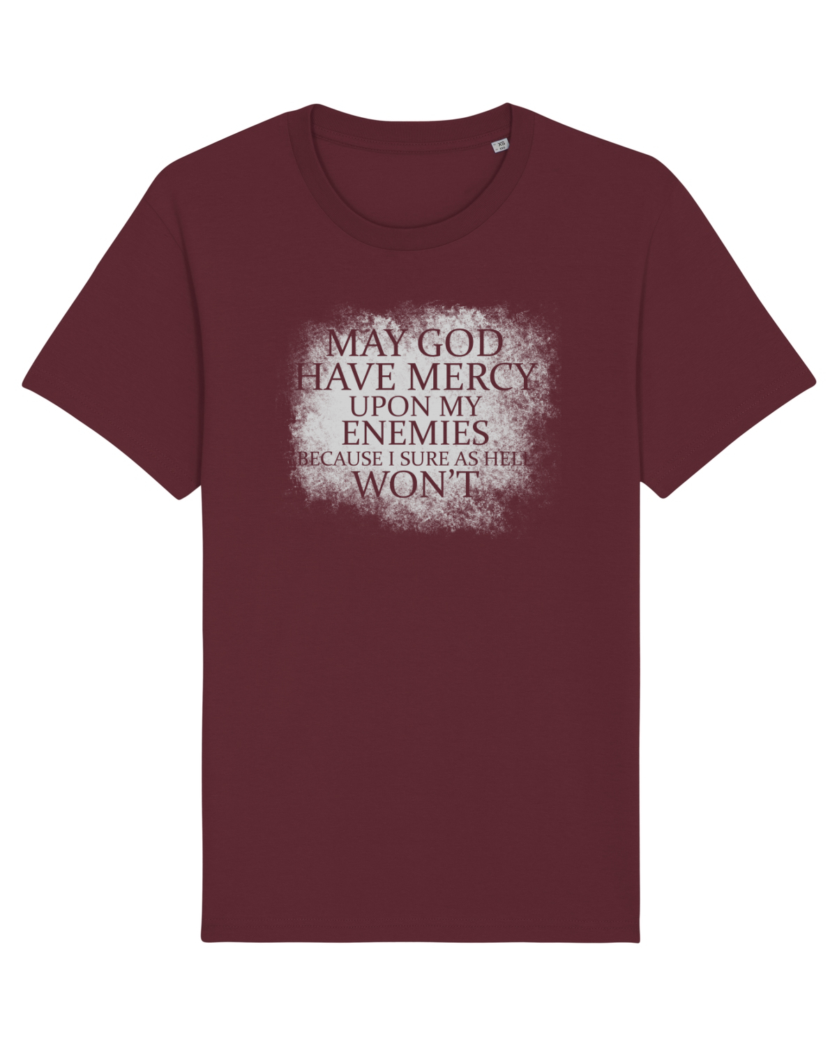 Tricou mânecă scurtă Unisex Rocker Burgundy