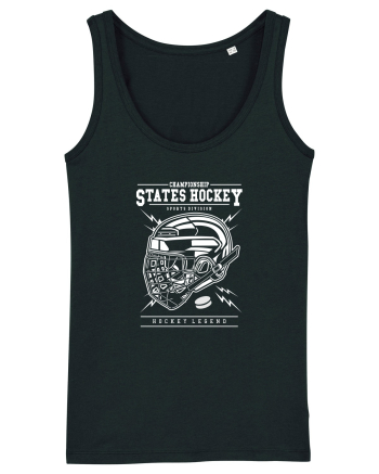Mask Hockey White Black