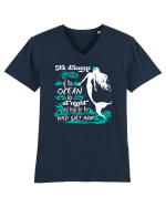 MERMAID Tricou mânecă scurtă guler V Bărbat Presenter
