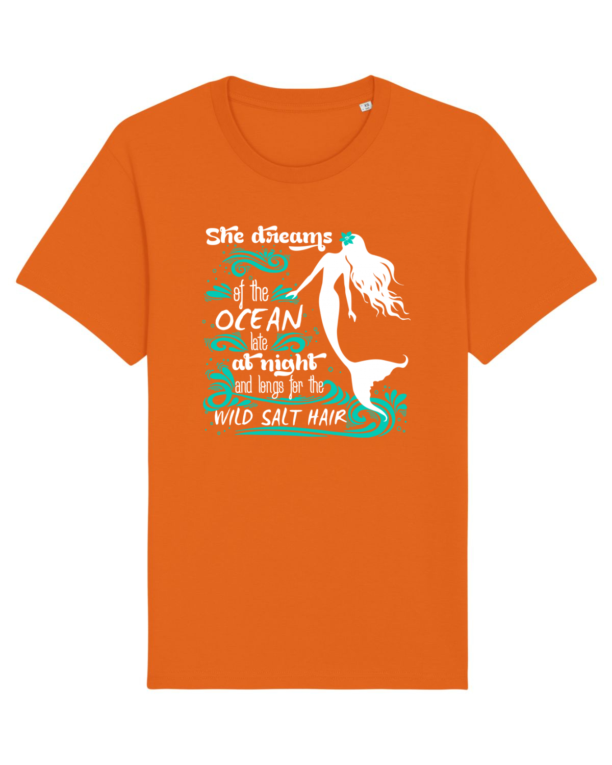 Tricou mânecă scurtă Unisex Rocker Bright Orange