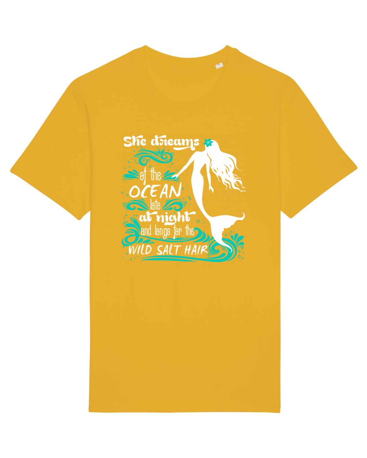 Tricou mânecă scurtă Unisex Rocker Spectra Yellow