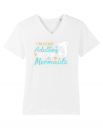 MERMAID Tricou mânecă scurtă guler V Bărbat Presenter