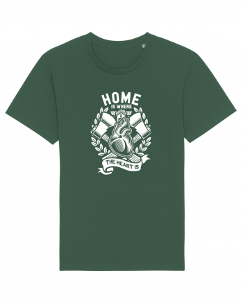 Home Heart Axe White Bottle Green