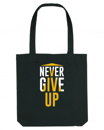 Never Give Up Black