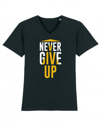 Never Give Up Black