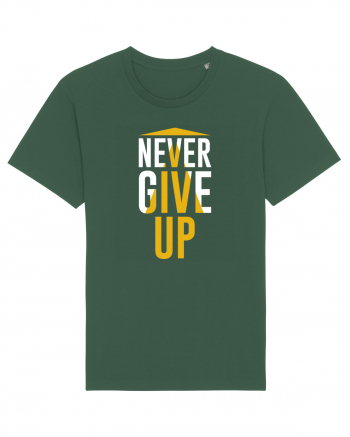 Never Give Up Bottle Green