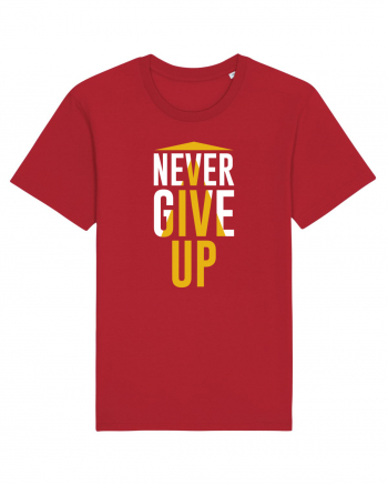 Never Give Up Red