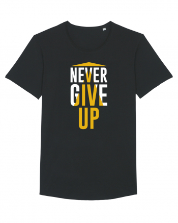 Never Give Up Black