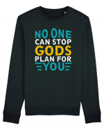 No One Can Stop Gods Plan For You Bluză mânecă lungă Unisex Rise