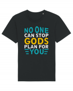 No One Can Stop Gods Plan For You Tricou mânecă scurtă Unisex Rocker