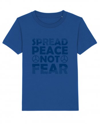 Spread Peace Not Fear Majorelle Blue