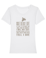 RIDE Tricou mânecă scurtă guler larg fitted Damă Expresser