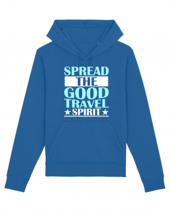 Spread The Good Travel Spirit Royal Blue