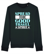 Spread The Good Travel Spirit Bluză mânecă lungă Unisex Rise