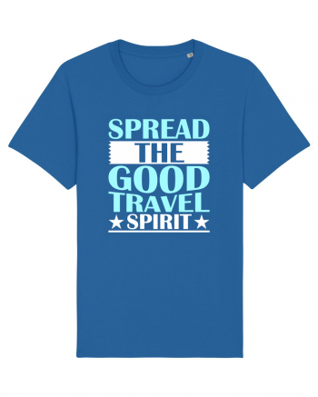 Spread The Good Travel Spirit Royal Blue