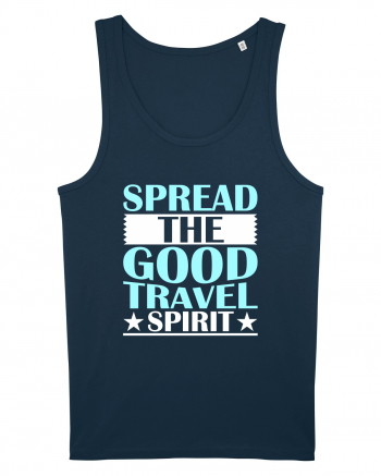 Spread The Good Travel Spirit Navy