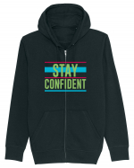 Stay Confident Hanorac cu fermoar Unisex Connector