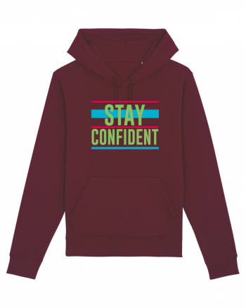 Stay Confident Burgundy