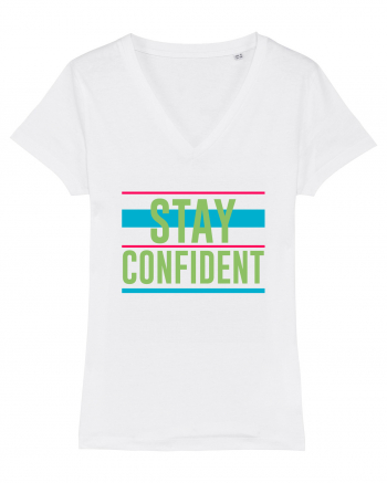 Stay Confident White