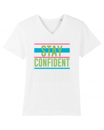 Stay Confident White