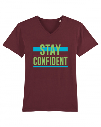 Stay Confident Burgundy