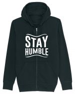 Stay Humble Hanorac cu fermoar Unisex Connector