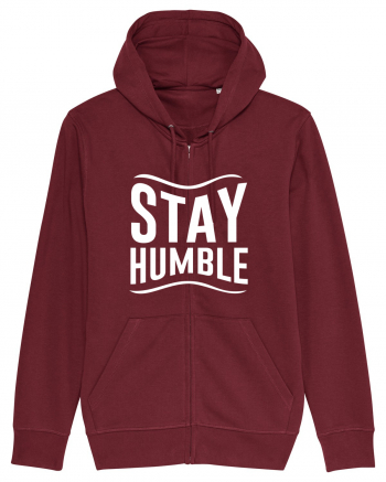 Stay Humble Burgundy