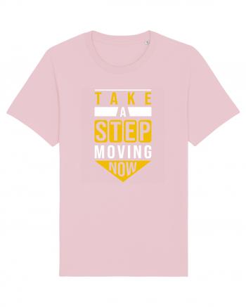 Take A Step Moving Now Cotton Pink