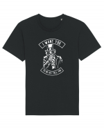 Uncle Sam Skeleton Tricou mânecă scurtă Unisex Rocker