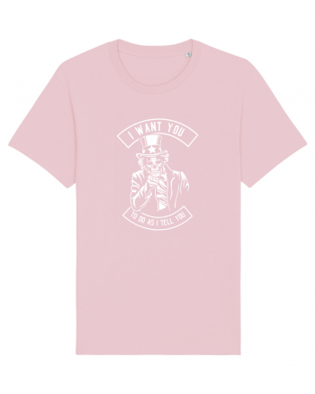 Uncle Sam Skeleton Cotton Pink