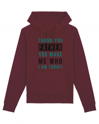 My Father Is My Shelter Burgundy