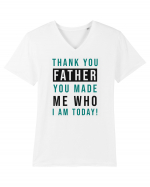 My Father Is My Shelter Tricou mânecă scurtă guler V Bărbat Presenter