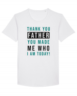 My Father Is My Shelter Tricou mânecă scurtă guler larg Bărbat Skater