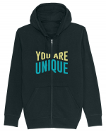 You Are Unique Hanorac cu fermoar Unisex Connector