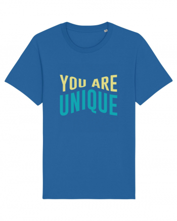 You Are Unique Royal Blue