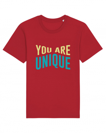 You Are Unique Red