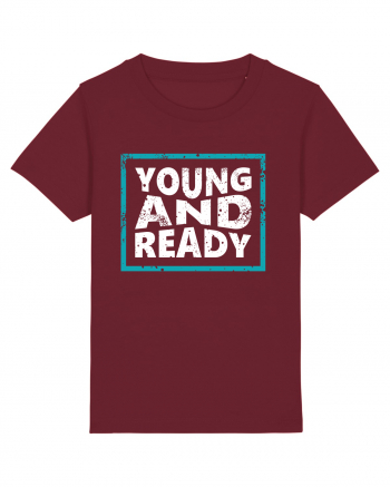 Young And Ready Burgundy