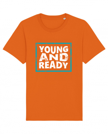 Young And Ready Bright Orange