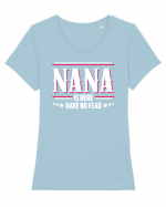 NANA Tricou mânecă scurtă guler larg fitted Damă Expresser