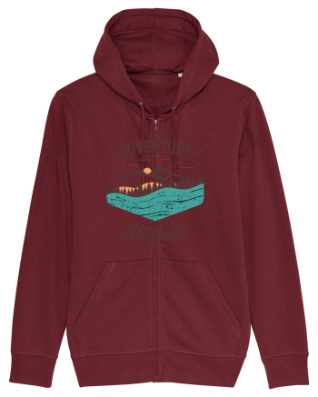 Adventure is an Attitude Burgundy