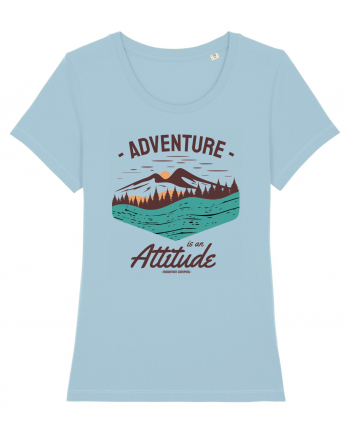 Adventure is an Attitude Sky Blue